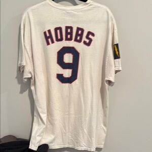 THE NATURAL ⚾️⚾️ Roy Hobbs  Lightening Boy T-Shirt with Hobbs 9 Print